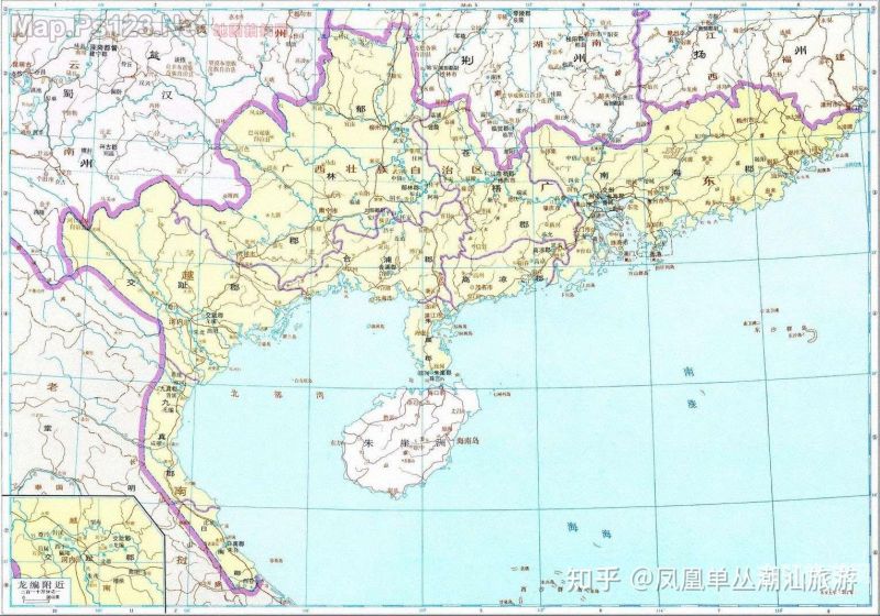 广东历史行政地图（广东地区历史）