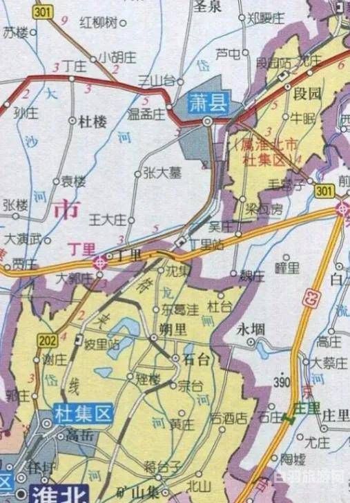 萧县实景地图（萧县实景地图版）